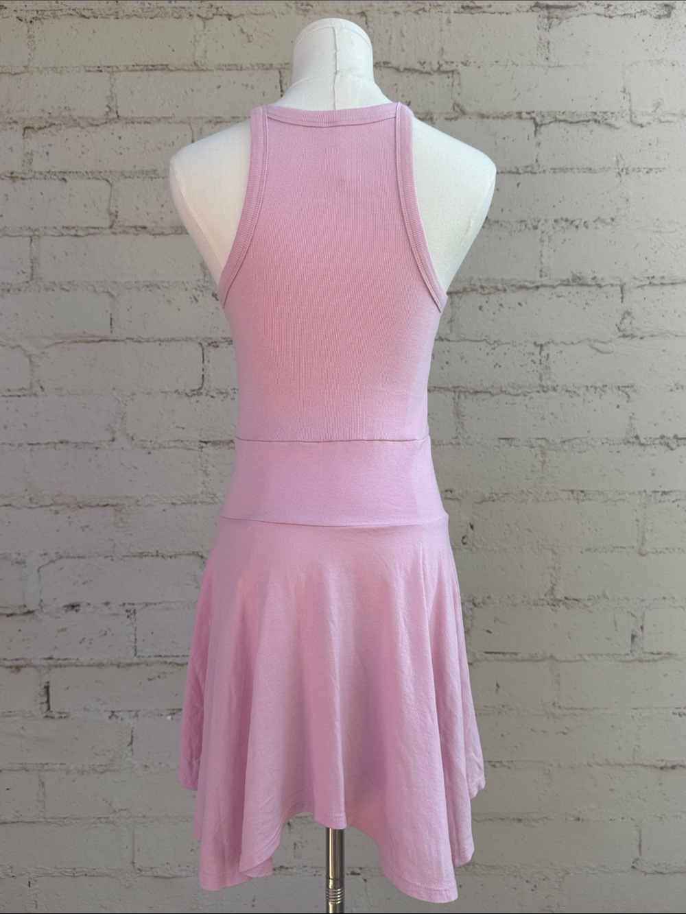Anthropologie Daily Practice Half Pipe Mini Dress Pink Size S - Picture 6 of 10